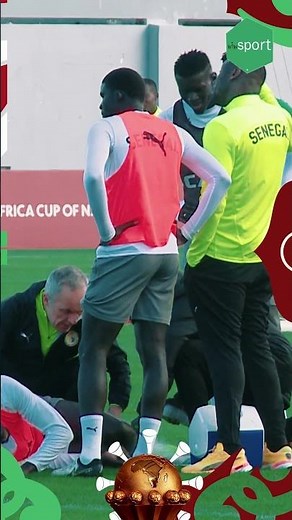 Touché à l’entraînement, Chérif Ndiaye n’a pas pu terminer la séance.