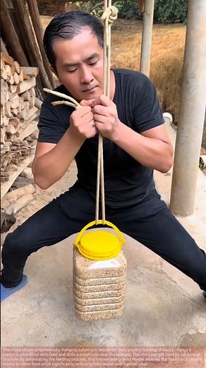 DIY Automatic Chicken Feeder from a Bucket