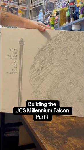 Build the UCS Millennium Falcon Part 1 #lego #starwars #legostarwars #UCS #fyp