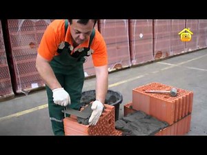 Укладка блоков из тёплой керамики // FORUMHOUSE