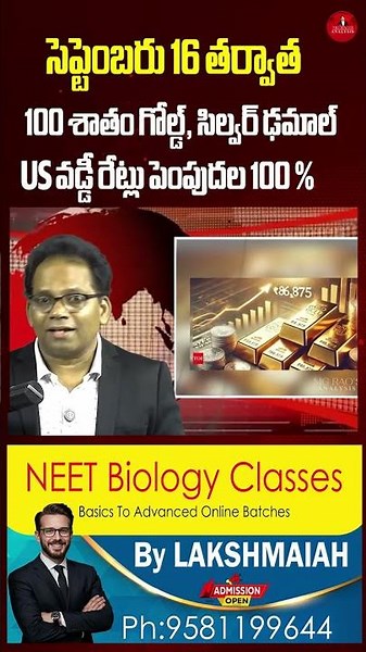 Gold and Silver to Crash 100% After September 16 || US Interest Rate Hike 100% | MG Rao Analyst