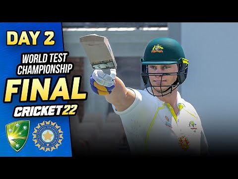 WTC Final - Australia v India - Day 2 Highlights | Cricket 22 Gameplay