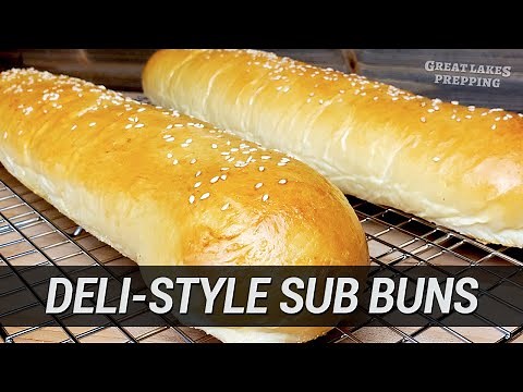 Homemade Restaurant-Quality Sub Buns that Don't Suck! Making BIG & Soft Hoagie Rolls from Scratch