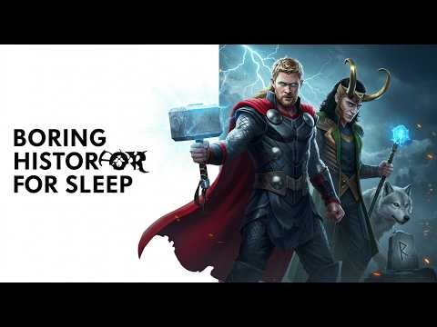 The Entire Story of Norse Mythology | Boring Norse Myths For Sleep