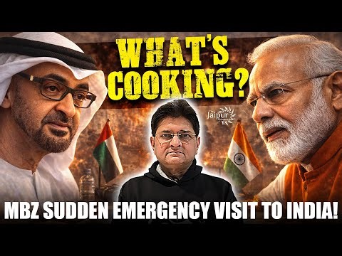 Emergency Visit of MBZ from UAE | Modi is Planning Something? | Sanjay Dixit Decodes