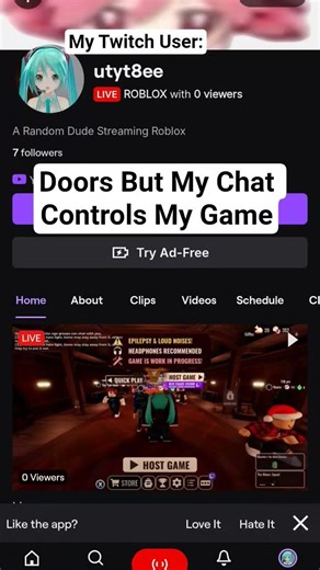Doors But My Chat Controls My Game #Doors #roblox #Live #gaming #smallyoutuber #smallcontentcreator