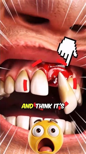 What If Your Tooth Falls Out… Can You Save It? 😳 #teeth