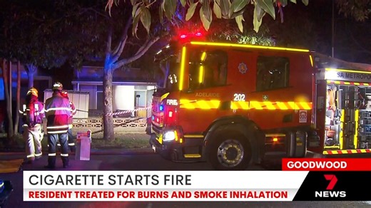 A smouldering cigarette is being blamed for starting a house fire at Goodwood. Download the 7NEWS app: 7news.link/7newsapp #Goodwood #7NEWS | 7NEWS Adelaide