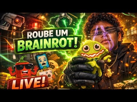 🔴 LIVE ON VENDAS DE BRAINROTS E TROCAS E VENDAS DE BASE PÁSCOA 🔴