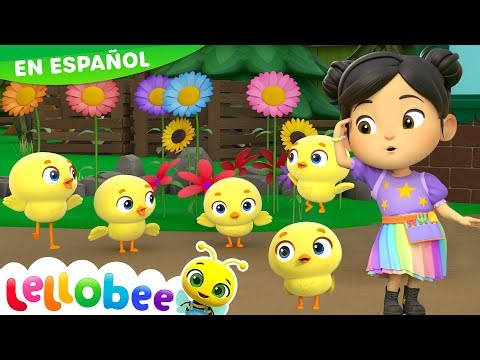 Los patitos en la granja 🐥🐥 Caricaturas - Canciones Infantiles 🎵 | Lellobee