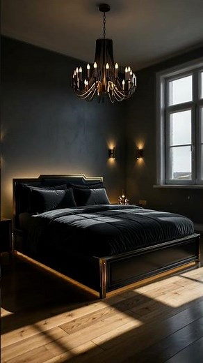 Dark Luxury Bedroom Design Ideas | Elegant & Modern Decor