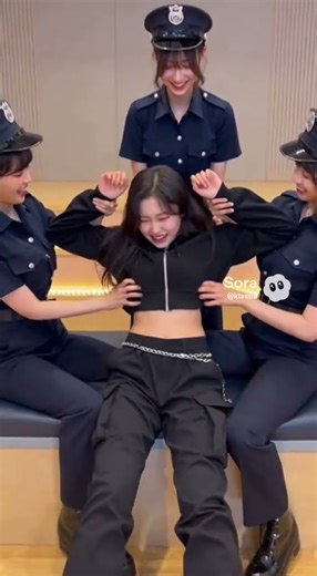 Tickle Police Interrogates Her...