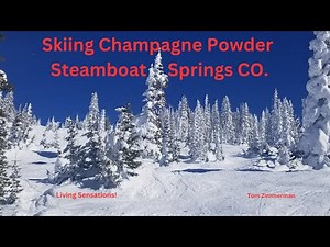 Skiing Champagne Powder at Steamboat Springs CO