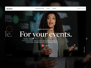 Decker Communications - Awwwards Honorable Mention