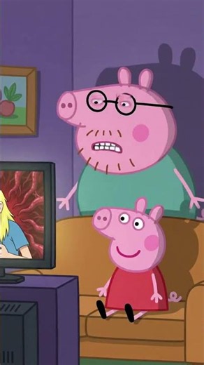 Peppa Watching King Star King (Grounded)