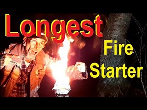 How to MAKE FIRE STARTER | Easy DIY Longest Burning Fire Starter | 1 Hr Burn Time | Cabin Life