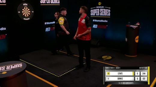 5.3K views · 26 reactions | WHAT A START FROM BANKS! Thomas Banks kick-starts the Group with a 180 and then rounds the leg off with a STUNNING 1️⃣2️⃣2️⃣ checkout! | MODUS Super Series | Facebook