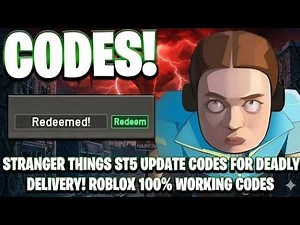 ✅ DEADLY DELIVERY CODES 2025 – STRANGER THINGS ST5 UPDATE! (100% WORKING)