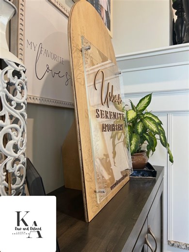 Custom Business Signs 18 X 30” Acrylic Overlay on Wood - Etsy