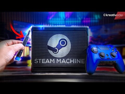 STEAM MACHINE selbst GEBAUT! Wie gut ist die Valve Steam Machine? Was kann sie? Was nicht?