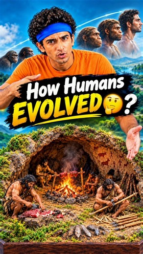 How did humans evolve from ancient ancestors 🤔 ?