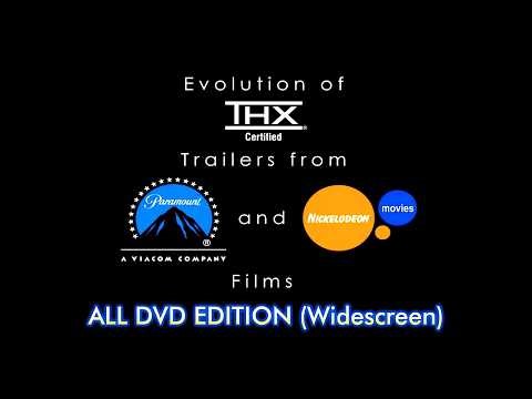 All THX Trailers from Paramount & Nickelodeon Movies DVDs (1997-2008) (2026 UPDATE) Widescreen