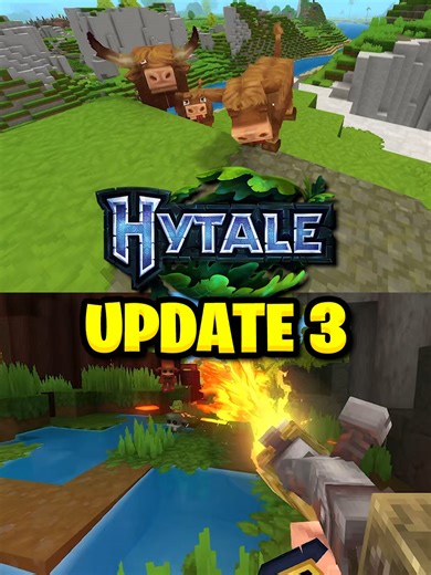 Everything NEW In Hytale's Update 3! CODE: SCYTH3 #Hytale #hytalegame #Hytalepartner #hytalenews #hytalevideo #hytaleupdate #buildhacks #gaming #fyp