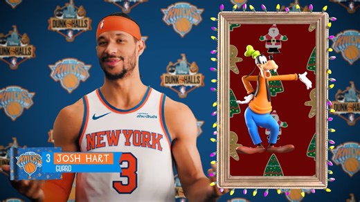 53K views · 102 reactions | Josh Hart and Goofy would be an amazing combo  Dunk the Halls Alt Cast on Christmas Day | 12 PM ET on ESPN2, Disney+ and ESPN+ | ESPN | Facebook