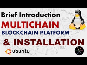 Multichain Blockchain Platform: Brief Introduction & Installation (M-1)