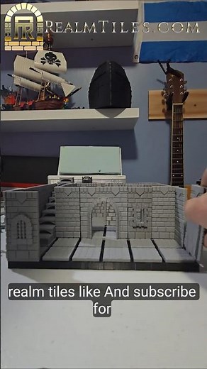 🎲 Game Changer, No walls on Tiles No Glue No Magnets, ready to play D&D Terrain