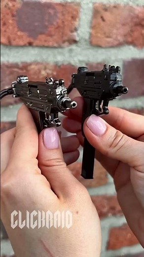UZI Detachable Keychain - Full Color Lineup 3 #miniature #diy #toys #csgo #military #shorts