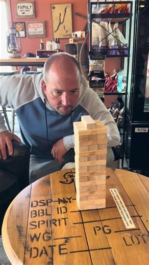 Two kinds of people when playing Jenga! #jenga
