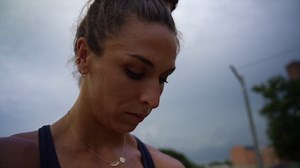 Female discus thrower and American-record holder Valarie Allman competes at Olympics