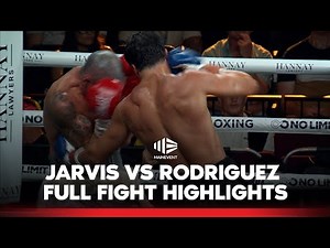 "Back with a BANG" - Jarvis SCHOOLS Rodriguez with body shot KO | Full Fight Highlights | Main Event