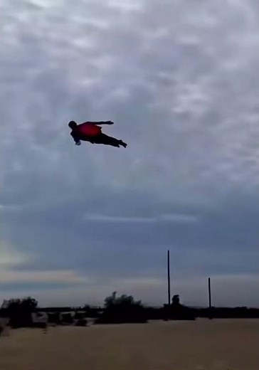 Homelander flying