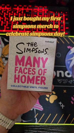 I just bought my first simpsons merch to celebrate simpsons day! #simpsons #unboxing #fyp #viral