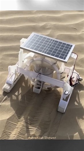 Astronaut Shower on Instagram: "This Machine Pulls Metal Out of Sand! . . . . #science #sciencefacts #reels #shorts #informative #education"
