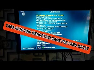 How to solve the problem of PS2 games not being able to be played | PS2 games crashing | PS2 OPL ...