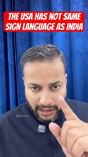 Sign language changes with Place! #dailyfacts #shorts #trending