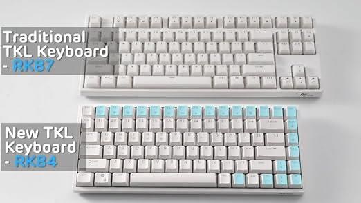 RK84 Wireless Bluetooth\/2.4Ghz 80% RGB Mechanical Keyboard