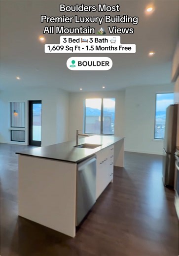 Boulder's Premier 3 Bed 2 Bath Apartment For Rent