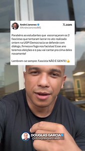 André Janones rachou o cérebro | Douglas Garcia