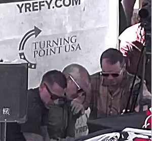 Charlie Kirk said ISRAELIS provide the 'best security' in a conversation with Bill Maher from AprilCharlie's security on the day of his assassination was Zionist-owned Shaffer Security Group, who ended their contract with TPUSA in 2022, but suddenly appeared for this one eventNone of them covered for another shot or looked for the shooter.
