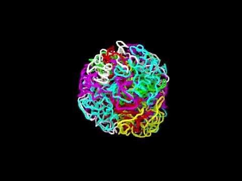 Formation of chromosome territories by loop extrusion