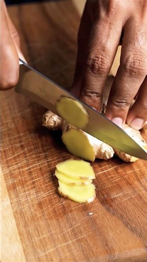 You Can Hear Every Slice 👂 Ginger Cutting ASMR