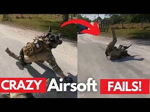 Airsoft Fails, Funny Moments, Accidents, Ultimate Compilation!!