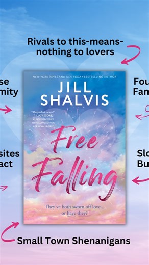 Me, My Shelf, & I on Instagram: "✨Release Day✨ Free Falling by Jill Shalvis Is now live! TROPES ✨ 🦸🏻‍♂️ Protective Hero 🔥 Slow Burn 🧑‍🧑‍🧒‍🧒 Found Family 💕 Close Proximity 🧲 Opposites Attract 🏘️ Sexy Small Town Shenanigans BLURB✨ These rivals are stuck with each other… Retired hockey player Caleb Colburn needs this new construction project to go smoothly to prove he’s earned his place in the family business. There’s only one problem. The architect liaison assigned to the project is Emma