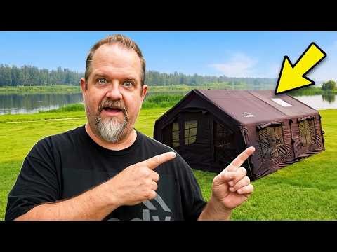 Coody 17.2 Inflatable Tent Full Test — Setup, Space, Weather & Real Review