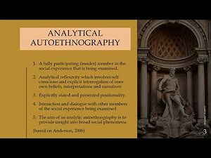 6 Types of Autoethnography