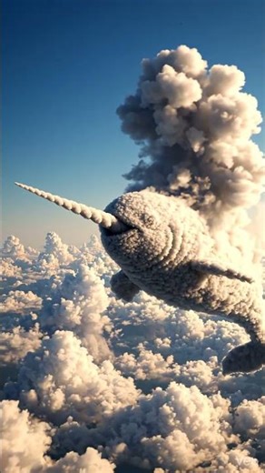 I Captured a Flying Whale Made of Clouds ☁️🐋